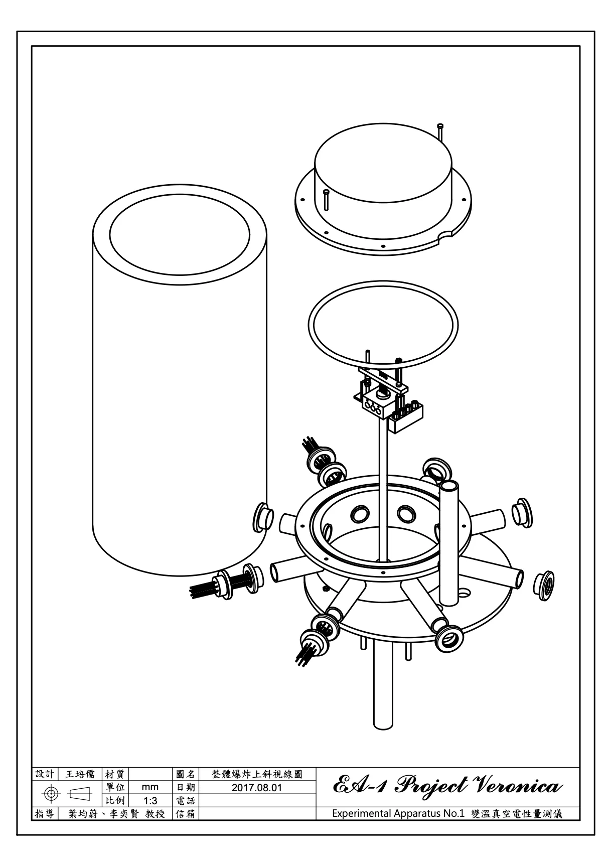 Experimental apparatus design